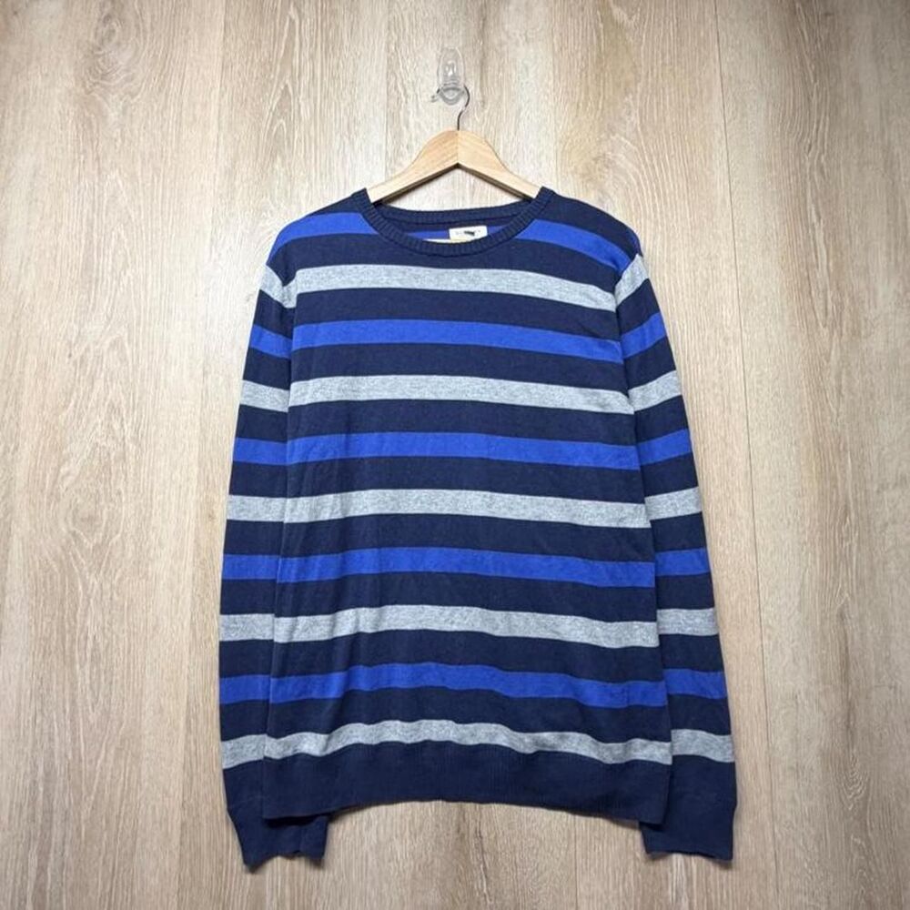 Sonoma-goods-for-life Men's Blue and Navy Jumper